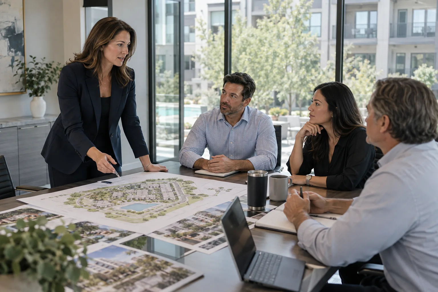 Illustrative photo of people in a working session. Not the firm’s clients or staff.